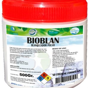 Blanqueador desmanchador de telas blancas BIOBLAN 500Gr.