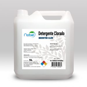 Detergente clorado para Ropa 5 Litros – BIODETERCLORADO