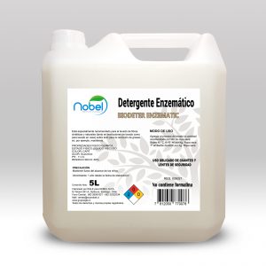 Detergente Enzimático Industrial para ropa Bidón 5 Litros – BIODETER-ENZIMA