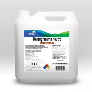 Desengrasante neutro baja espuma Bidon 5 Litros
