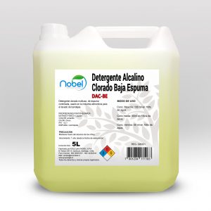 Detergente Alcalino Clorado Baja Espuma 5 Litros – DAC-BE