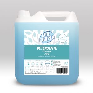 Detergente Premium JADE Fungicida CON NANO COBRE 5L Eco Cooper