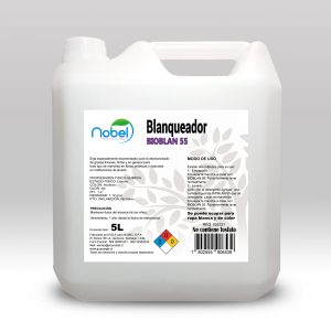 BLANQUEADOR Y DESMANCHADOR DE TELA 5 LITROS- BIOBLAN 55