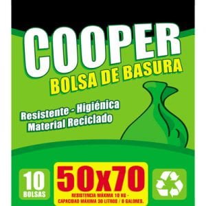 BOLSAS PARA BASURA 50×70