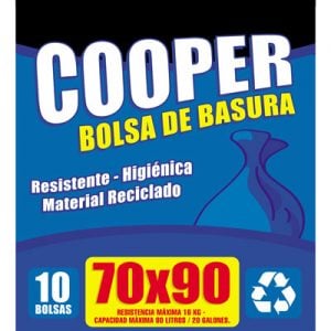 BOLSAS PARA BASURA 70X90