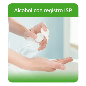 Alcohol con registro isp