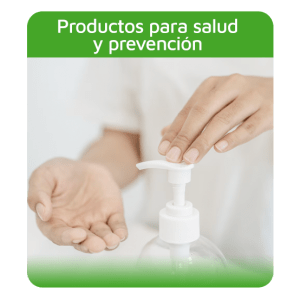 Productos para salud y prevención