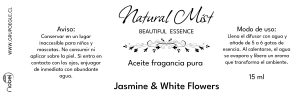 Jasmine & White Flowers Aceite Fragancia Pura 15 ml - Imagen 2
