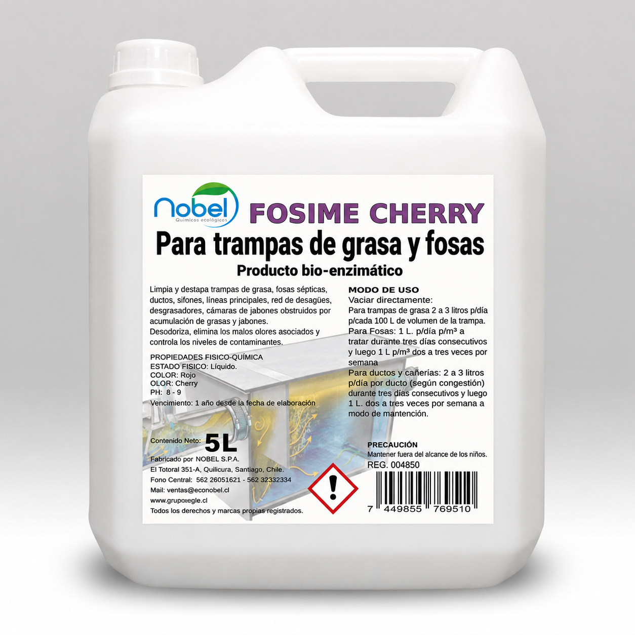Trampa De Grasa Cherry